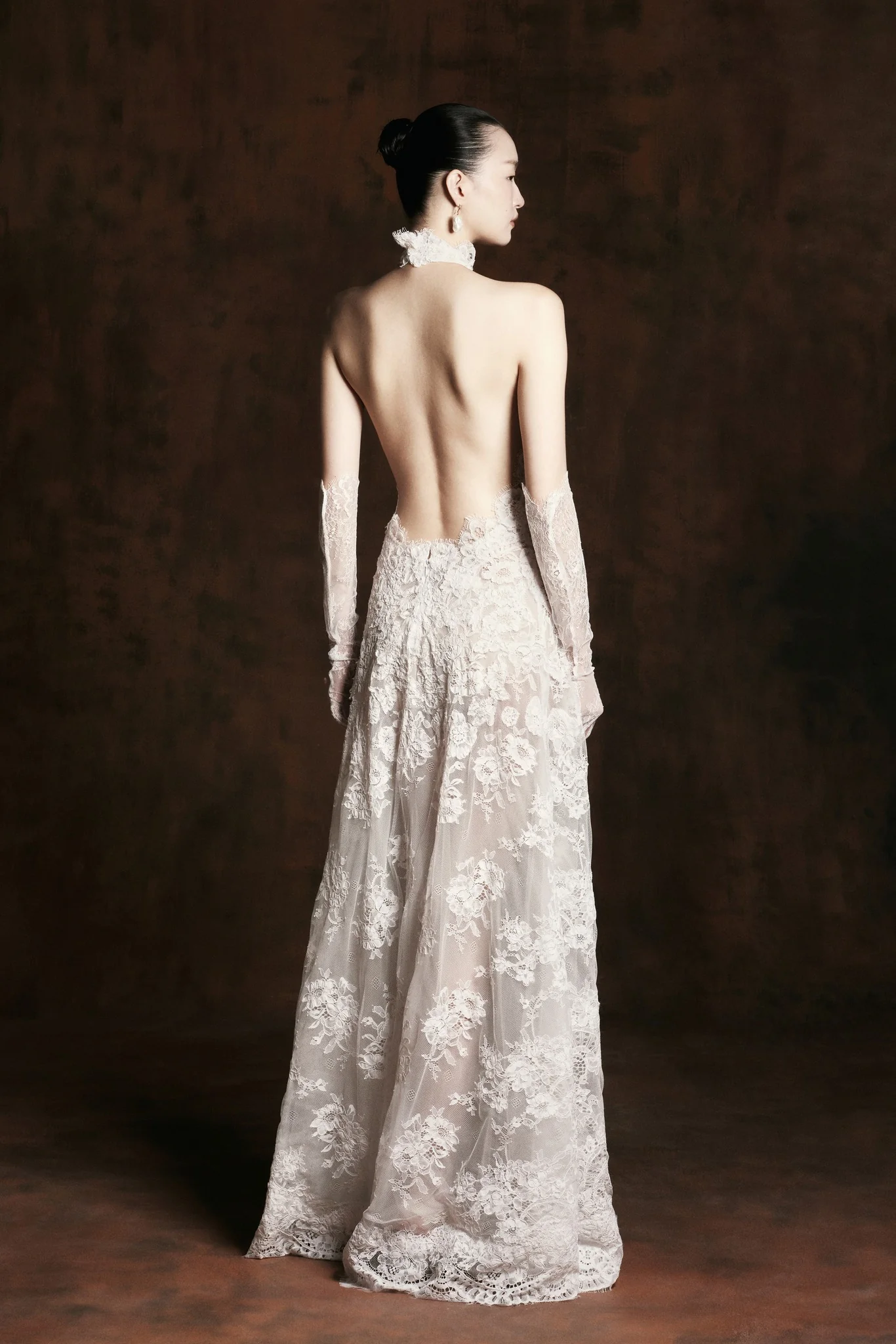 Swan Lace Dress - Image 5